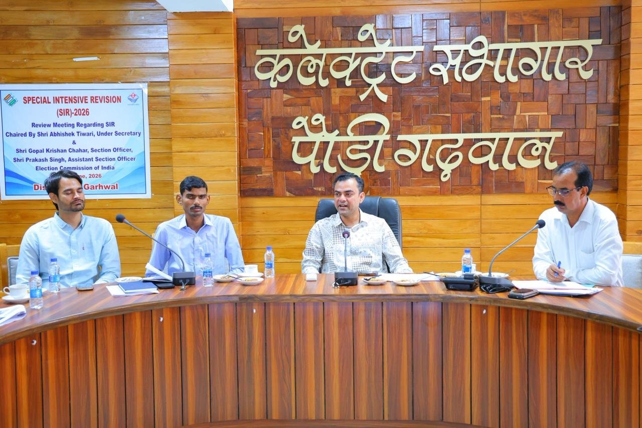 एसआईआर-2026 विशेष पुनरीक्षण अभियान की प्रगति की भारत सरकार के केंद्रीय दल ने की समीक्षा