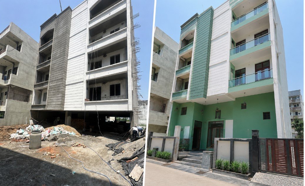 अवैध निर्माणों पर एमडीडीए का बड़ा वार, कुल्हान और चन्द्रवनी में चार भवन सील