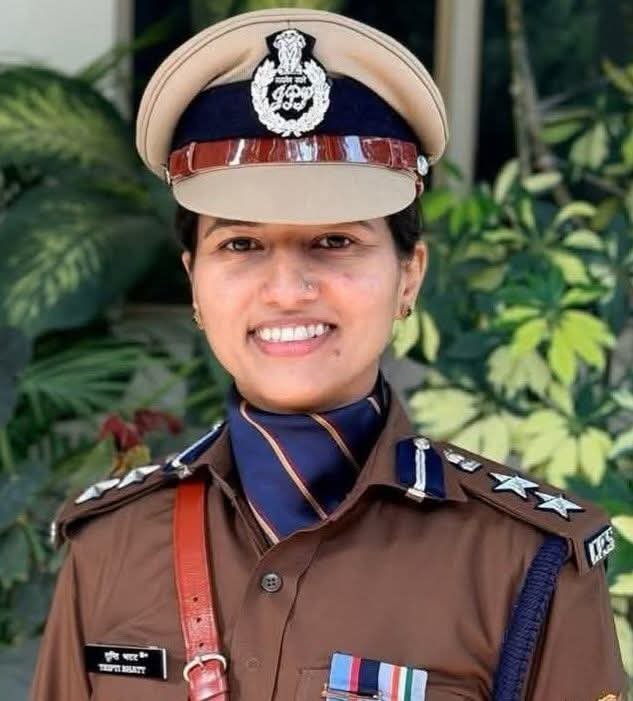 उत्तराखंड की बेटी IPS तृप्ति भट्ट को CBI में SP की जिम्मेदारी, देवभूमि का बढ़ाया मान